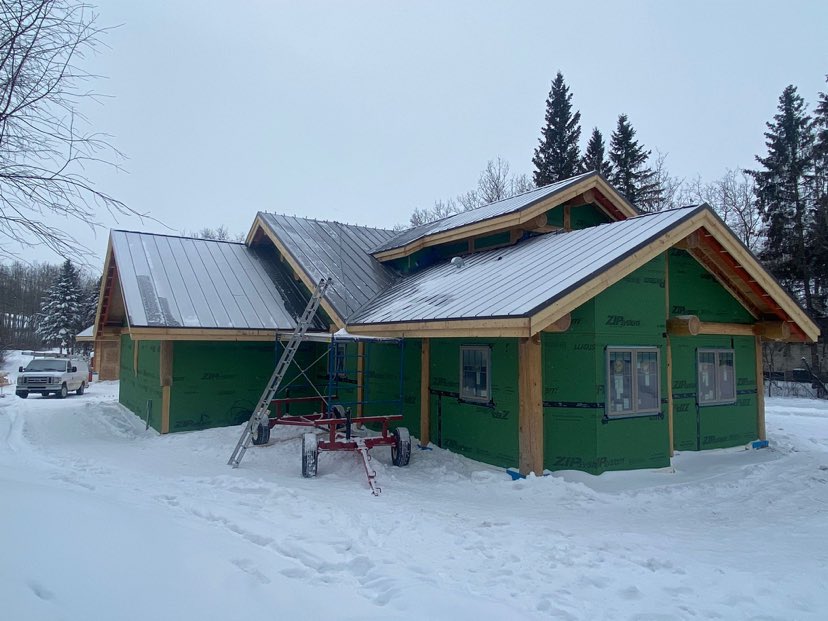 Edmonton Alberta custom roof job 7